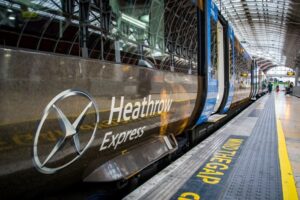 Heathrow Express train image