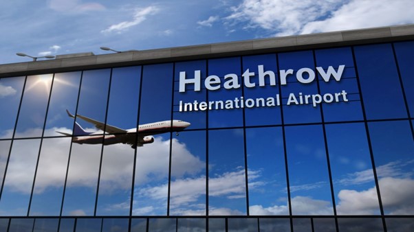 Image of Heathrow Airport terminal