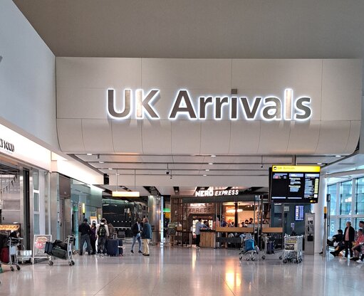 UK Airport Arrivals